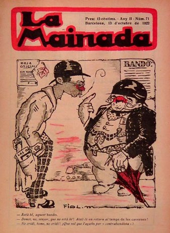 Portada de La mainada (1921-1923)
