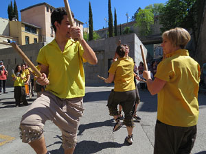 Festes de Primavera de Girona 2016. Penjada del Tarl&agrave;. La cercavila