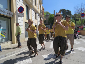 Festes de Primavera de Girona 2016. Penjada del Tarl&agrave;. La cercavila