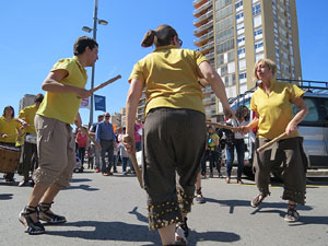 Festes de Primavera de Girona 2016. Penjada del Tarl&agrave;. La cercavila