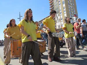 Festes de Primavera de Girona 2016. Penjada del Tarl&agrave;. La cercavila