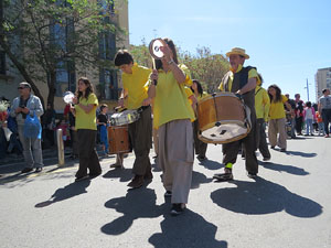 Festes de Primavera de Girona 2016. Penjada del Tarl&agrave;. La cercavila