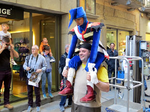 Festes de Primavera de Girona 2016. Penjada del Tarl&agrave;