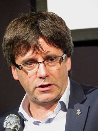 L'alcalde de Girona Carles Puigdemont, durant la seva intervenci&oacute;