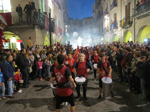 Fires 2015. Ball de la Cercavila del Preg&oacute; a la pla&ccedil;a del Vi