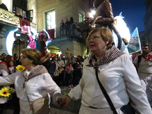 Fires 2015. Ball de la Cercavila del Preg&oacute; a la pla&ccedil;a del Vi