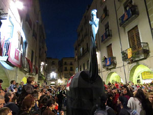 Fires 2015. Ball de la Cercavila del Preg&oacute; a la pla&ccedil;a del Vi