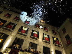 Fires 2015. Ball de la Cercavila del Preg&oacute; a la pla&ccedil;a del Vi