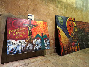 Fires 2015. Exposici&oacute; Angelus Novus 2015. Homenatge a Walter Benjamin, de Llu&iacute;s Bosch Mart&iacute;