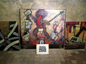 Fires 2015. Exposici&oacute; Angelus Novus 2015. Homenatge a Walter Benjamin, de Llu&iacute;s Bosch Mart&iacute;