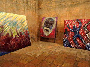 Fires 2015. Exposici&oacute; Angelus Novus 2015. Homenatge a Walter Benjamin, de Llu&iacute;s Bosch Mart&iacute;
