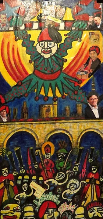 Obres de Bosch Mart&iacute; a l'exposici&oacute; Gironacord 2015
