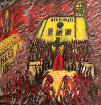Obres de Bosch Mart&iacute; a l'exposici&oacute; Gironacord 2015
