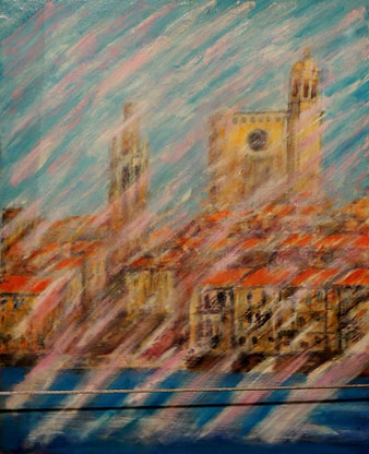 Obres de Bosch Mart&iacute; a l'exposici&oacute; Gironacord 2015