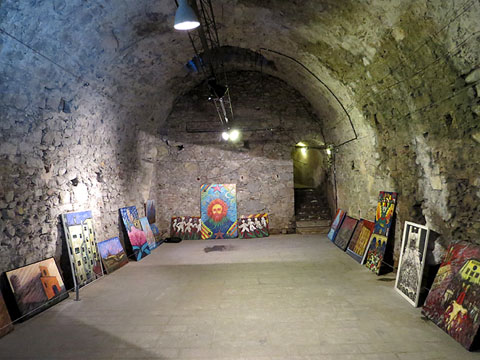 Espai La Carbonera. Preparaci&oacute; de l'exposici&oacute; Gironacord 2015