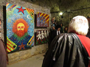 Fires 2015. Inauguraci&oacute; exposicions Gironacord 2015 i Angelus Novus 2015, de Llu&iacute;s Bosch Mart&iacute;