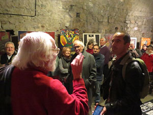Fires 2015. Inauguraci&oacute; exposicions Gironacord 2015 i Angelus Novus 2015, de Llu&iacute;s Bosch Mart&iacute;