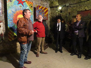 Fires 2015. Inauguraci&oacute; exposicions Gironacord 2015 i Angelus Novus 2015, de Llu&iacute;s Bosch Mart&iacute;