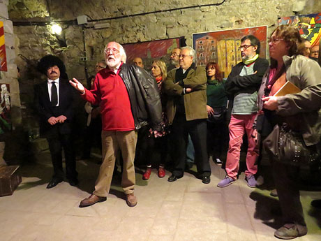 Fires 2015. Inauguraci&oacute; exposicions Gironacord 2015 i Angelus Novus 2015, de Llu&iacute;s Bosch Mart&iacute;