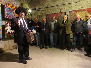 Fires 2015. Inauguraci&oacute; exposicions Gironacord 2015 i Angelus Novus 2015, de Llu&iacute;s Bosch Mart&iacute;