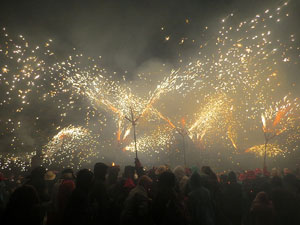 Fires 2015. El Correfoc, amb els Diables de l'Onyar