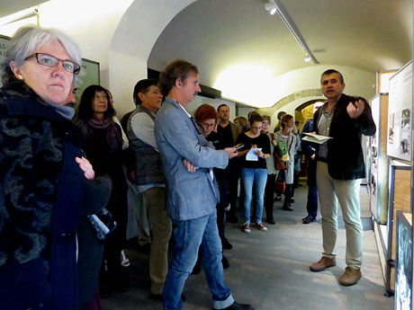 Fires 2015. Exposici&oacute; Fugint de l'holocaust. Catalunya i els refugiats jueus de la Segona Guerra Mundial, al Museu d'Hist&ograve;ria dels Jueus de Girona