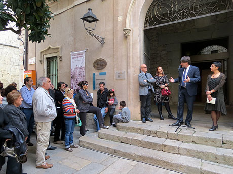 Fires 2015. Inauguraci&oacute; de l'exposici&oacute; Girona en &egrave;poca contempor&agrave;nia. Les capitalitats de la ciutat (1800-1939)
