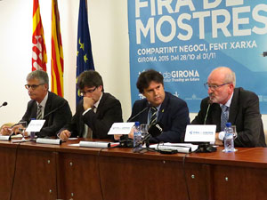 Fires 2015. Inauguraci&oacute; de la 54a Fira de Mostres a Fira de Girona