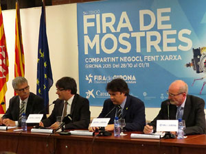 Fires 2015. Inauguraci&oacute; de la 54a Fira de Mostres a Fira de Girona