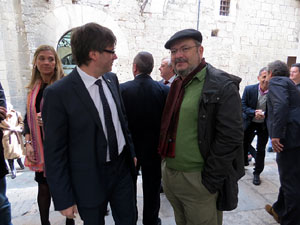 Fires 2015. Inauguraci&oacute; de l'exposici&oacute; Girona en &egrave;poca contempor&agrave;nia. Les capitalitats de la ciutat (1800-1939)