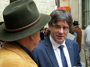 Fires 2015. Inauguraci&oacute; de l'exposici&oacute; Girona en &egrave;poca contempor&agrave;nia. Les capitalitats de la ciutat (1800-1939)