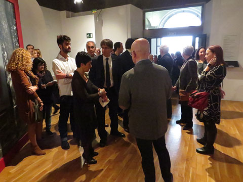 Inauguraci&oacute; de l'exposici&oacute; Girona en &egrave;poca contempor&agrave;nia