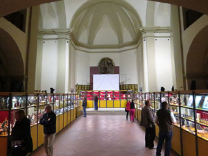 Fires 2015. Exposici&oacute; Soldat de Plom a l'esgl&eacute;sia de Sant Lluc