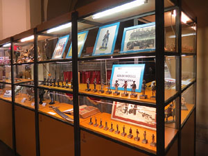 Fires 2015. Exposici&oacute; Soldat de Plom a l'esgl&eacute;sia de Sant Lluc