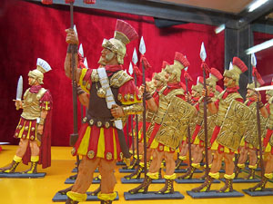 Fires 2015. Exposici&oacute; Soldat de Plom a l'esgl&eacute;sia de Sant Lluc