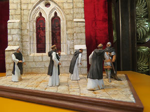 Fires 2015. Exposici&oacute; Soldat de Plom a l'esgl&eacute;sia de Sant Lluc