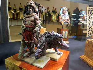 Fires 2015. Exposici&oacute; Soldat de Plom a l'esgl&eacute;sia de Sant Lluc