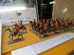 Fires 2015. Exposici&oacute; Soldat de Plom a l'esgl&eacute;sia de Sant Lluc