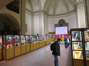 Fires 2015. Exposici&oacute; Soldat de Plom a l'esgl&eacute;sia de Sant Lluc