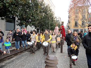 Girona10 2016. Cercavila de gegants i capgrossos amb Fal&middot;lera Gironina