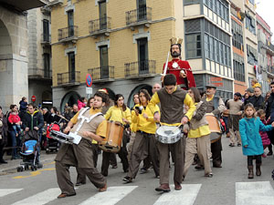 Girona10 2016. Cercavila de gegants i capgrossos amb Fal&middot;lera Gironina