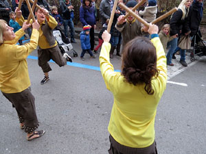 Girona10 2016. Cercavila de gegants i capgrossos amb Fal&middot;lera Gironina