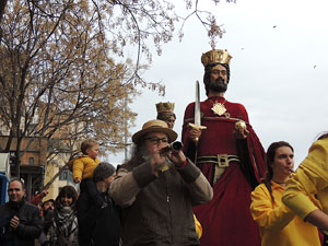 Girona10 2016. Cercavila de gegants i capgrossos amb Fal&middot;lera Gironina