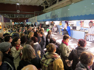 Girona10 2016. Tastets gastron&ograve;mics al Mercat del Lle&oacute; de Girona
