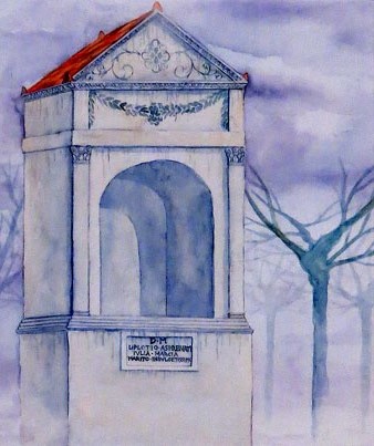 Restituci&oacute; ideal del mausoleu funerari de Vilablareix (Giron&egrave;s)