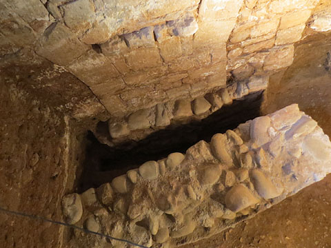 Zona d'excavaci&oacute; del arcs