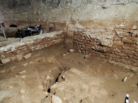 Zona d'excavaci&oacute; del arcs