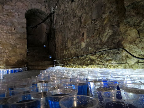 inund'ART 2016. Instal&middot;laci&oacute; Concert de Gotes a La Carbonera