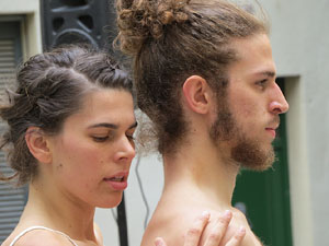 inund'ART 2016. Dansa a la pla&ccedil;a Mercaders amb Agitart