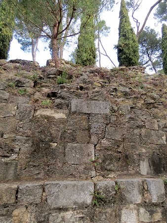 Restes del baluard de la Merc&egrave;